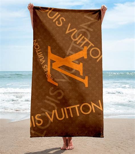 louis vuitton bath towel